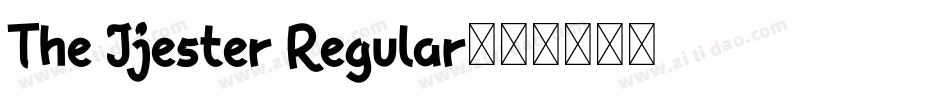 The Jjester Regular字体转换